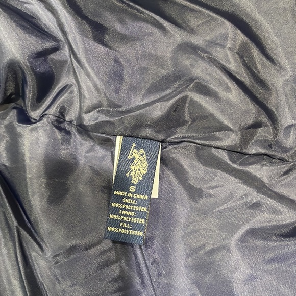 US Polo Assn. blue vest size S New with tags - Picture 3 of 3